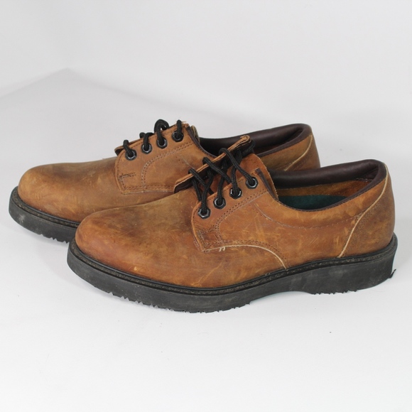 Vtg New Carolina Mens 10 EE Leather Work Shoes main image 5